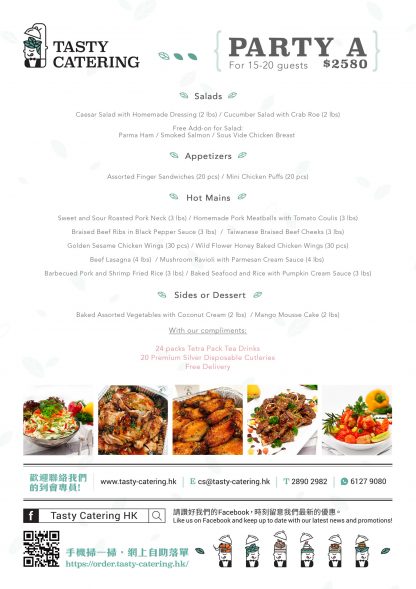 Party Menu A (For 15-20 Guests) - Image 3