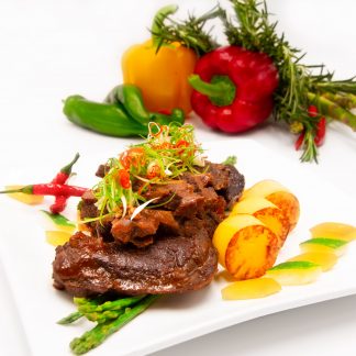 意大利紅酒燴牛臉肉 Braised Beef Cheek Braised in Italian Red Wine Sauce